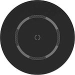 Бездротовий зарядний пристрій Baseus Simple Magnetic Black (WXJK-E01)
