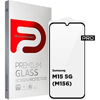 Защитное стекло ArmorStandart Full Pro Glass для Samsung M15 5G Black (ARM74368)