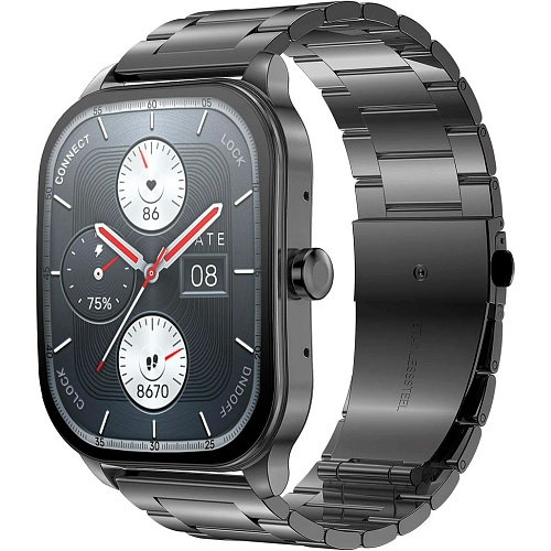 Смарт-годинник Amazfit Pop 3S Metal Black - придбати в Дніпрі, Україні: ціна, характеристики | інтернет-магазин TOUCH