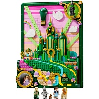 Конструктор LEGO Wicked: Эмеральд-сити Настенный декор (75685)