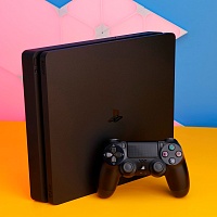 Игровая консоль Sony PlayStation 4 Slim 500GB Black Б/У