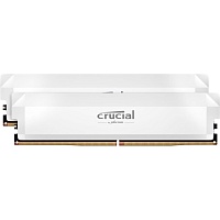 Модуль памяти DDR5 Crucial 2x16GB 6400MHz Pro OC White (CP2K16G64C38U5W)