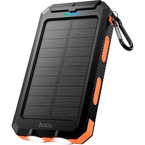 Внешний аккумулятор Hoco J164 Platinum Solar 8000mAh 10W Black Витрина