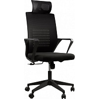 Офисное кресло GT Racer B-114H Black