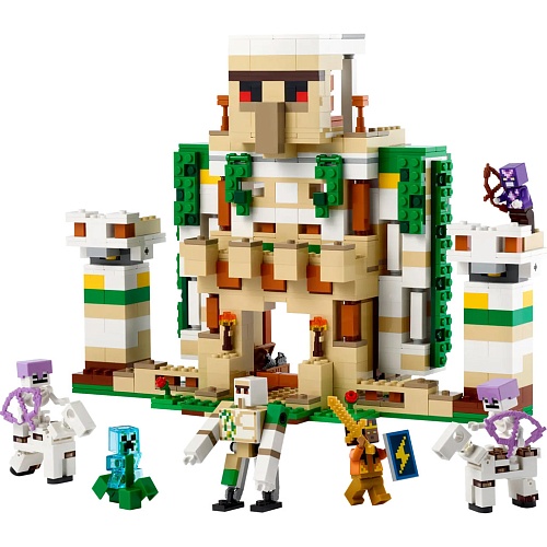 Конструктор LEGO Minecraft Крепость "Железный голем" (21250)