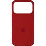 Чехол Silicone Case для Apple iPhone 17 Pro Berry Red AA