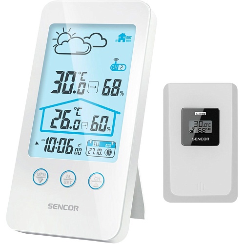 Метеостанція Sencor SWS3000W - придбати в Дніпрі, Україні: ціна, характеристики | інтернет-магазин TOUCH