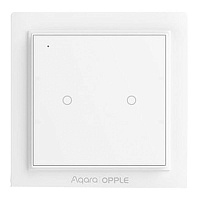 Умный выключатель Aqara OPPLE Wireless Scene Switch Two Buttons (WXCJKG11LM) Умный выключатель Aqara OPPLE Wireless Scene Switch Two Buttons (WXCJKG11LM)