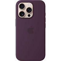 Чехол Apple Silicone Case with MagSafe для iPhone 16 Pro Plum (MYYM3ZM/A) Чехол Apple Silicone Case with MagSafe для iPhone 16 Pro Plum (MYYM3ZM/A)