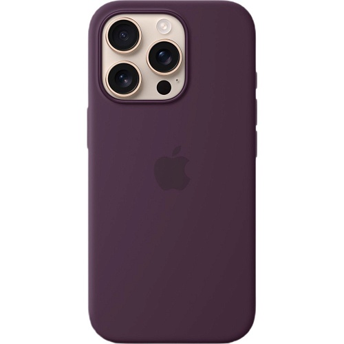 Чехол Apple Silicone Case with MagSafe для iPhone 16 Pro Plum (MYYM3ZM/A) Чехол Apple Silicone Case with MagSafe для iPhone 16 Pro Plum (MYYM3ZM/A)