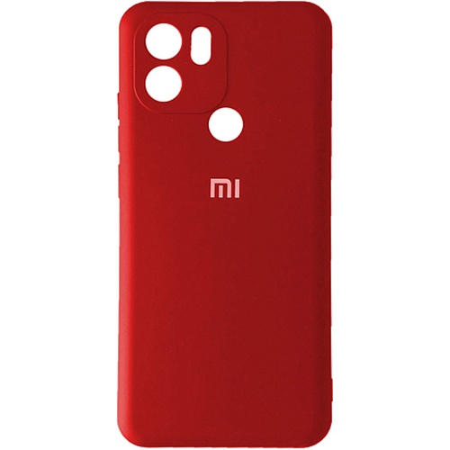 Чехол Full Silicone Case для Xiaomi Redmi A1+/A2+/Poco C50 Red
