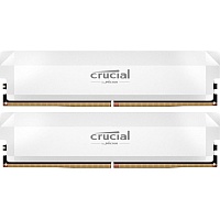 Модуль пам'яті DDR5 Crucial 2x16GB 6400 MHz Pro OC White (CP2K16G64C32U5W)