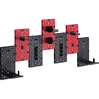 Настенная доска-органайзер OfficePro WO1080B Black/Red Настенная доска-органайзер OfficePro WO1080B Black/Red