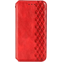 Чехол-книжка GETMAN Cubic Cover Case для Samsung Galaxy M14 5G Red
