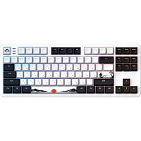 Клавиатура Dark Project One 87 Fuji ANSI V2 ENG/UA Black/White (DPKB_FUJI_87_ANSI_UA)