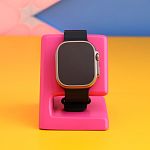 Смарт-часы Apple Watch Ultra 2 49mm Natural Titanium Case with Navy Ocean Band (MX4D3) Б/У