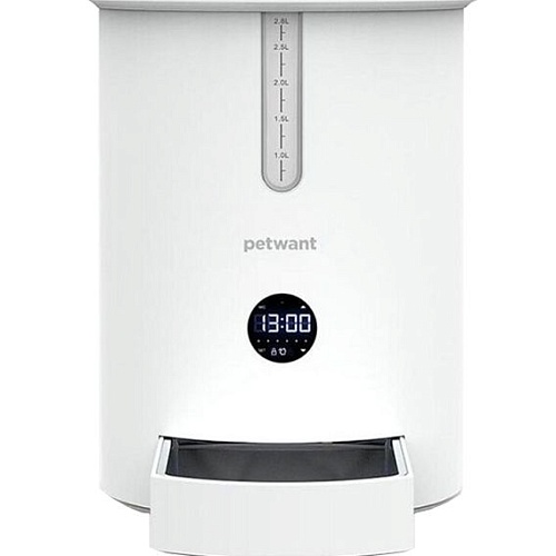 Умная кормушка для животных Xiaomi PetWant Smart Animal Feeder F3 (White)