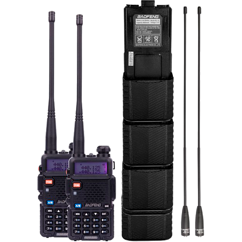 Рация Baofeng UV-5RHC Tourism Black