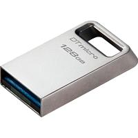USB флеш-накопичувач Kingston DataTraveler Micro 128GB USB-A 3.2 Gen 1 Metal (DTMC3G2/128GB) - придбати в Дніпрі, Україні: ціна, характеристики | інтернет-магазин TOUCH USB флеш-накопичувач Kingston DataTraveler Micro 128GB USB-A 3.2 Gen 1 Metal (DTMC3G2/128GB) - придбати в Дніпрі, Україні: ціна, характеристики | інтернет-магазин TOUCH