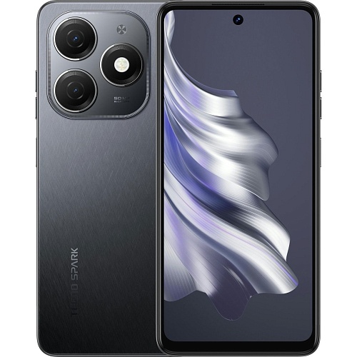 Смартфон Tecno Spark 20 (KJ5n) 8/128GB Gravity Black (4894947011603)