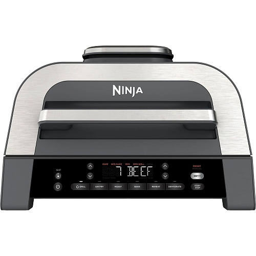 Електрогриль Ninja Foodi MAX Air Grill & Air Fryer з Сooking probe (DG551EU) - придбати в Дніпрі, Україні: ціна, характеристики | інтернет-магазин TOUCH Електрогриль Ninja Foodi MAX Air Grill & Air Fryer з Сooking probe (DG551EU) - придбати в Дніпрі, Україні: ціна, характеристики | інтернет-магазин TOUCH