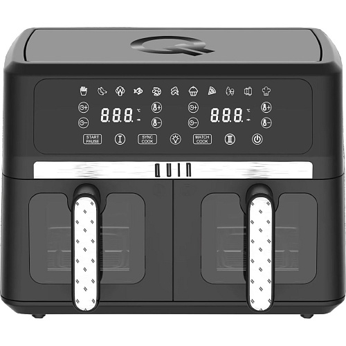 Мультипіч QUIN Air Fryer Dual Zone YJ-1102ADV - придбати в Дніпрі, Україні: ціна, характеристики | інтернет-магазин TOUCH