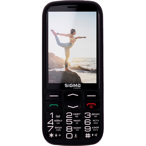 Мобільний телефон Sigma mobile Comfort 50 Optima Black UA-UCRF - придбати в Дніпрі, Україні: ціна, характеристики | інтернет-магазин TOUCH