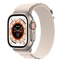 Смарт-часы Apple Watch Ultra 49mm Titanium Case with Starlight Alpine Loop Medium (MQF03/MQFR3) Смарт-часы Apple Watch Ultra 49mm Titanium Case with Starlight Alpine Loop Medium (MQF03/MQFR3)