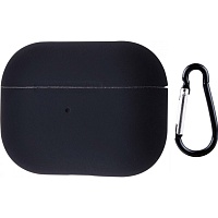 Чехол Silicone Case + Carbine для Apple AirPods Pro 2 Black