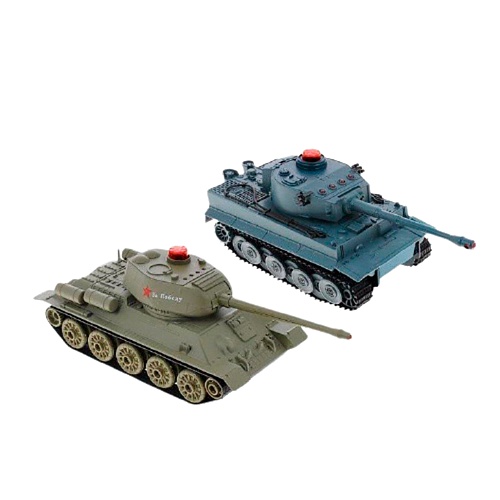 Набір радіокерованих танків HuanQi Set of Tanks Model 555 Tiger vs Т-34 (HQ-555) - придбати в Дніпрі, Україні: ціна, характеристики | інтернет-магазин TOUCH