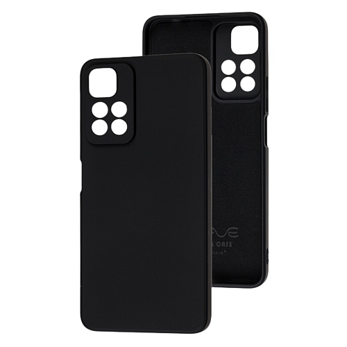 Чехол Wave Colorful Case для Xiaomi Note 11 / Note 11S (Black)