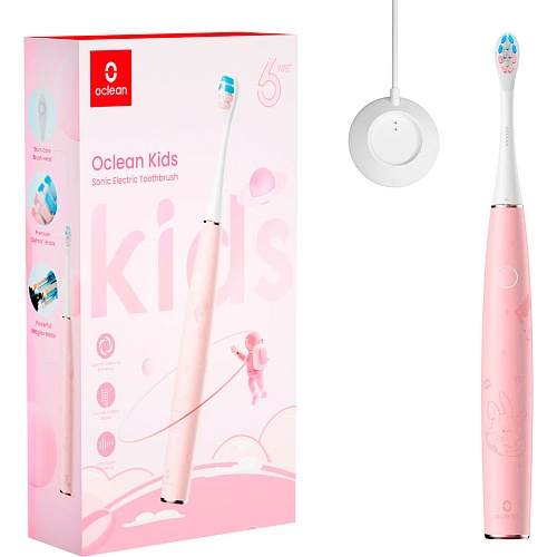 Електрична зубна щітка Oclean Kids Electric Toothbrush Pink (6970810552409) - придбати в Дніпрі, Україні: ціна, характеристики | інтернет-магазин TOUCH