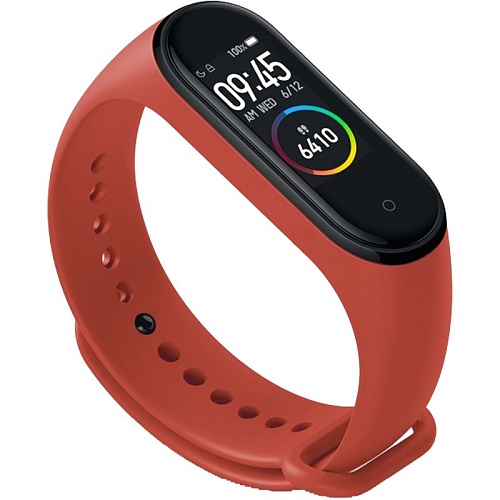 Ремешок силиконовый для Xiaomi MI Band 3/4 (Flame)