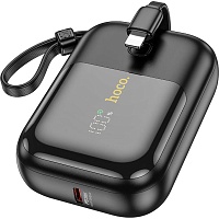 Внешний аккумулятор Hoco Q20 Fountain 10000mAh 22.5W Black