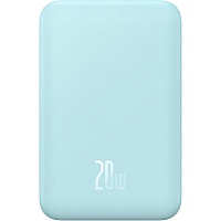 Внешний аккумулятор Baseus Magnetic Mini 20W 20000 mAh Blue (PPCX150003) Внешний аккумулятор Baseus Magnetic Mini 20W 20000 mAh Blue (PPCX150003)