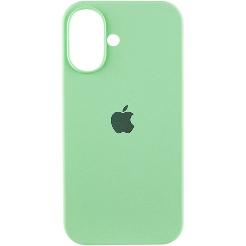 Чехол Silicone Case для Apple iPhone 16 Pistachio AA