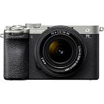 Бездзеркальний фотоапарат Sony Alpha A7C II Kit FE f/4-5.6 28-60mm Silver (ILCE7CM2LS) UA