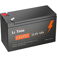 Аккумулятор Li Time LiFePO4 12V (12.8V/6Ah/76.8Wh) Аккумулятор Li Time LiFePO4 12V (12.8V/6Ah/76.8Wh)