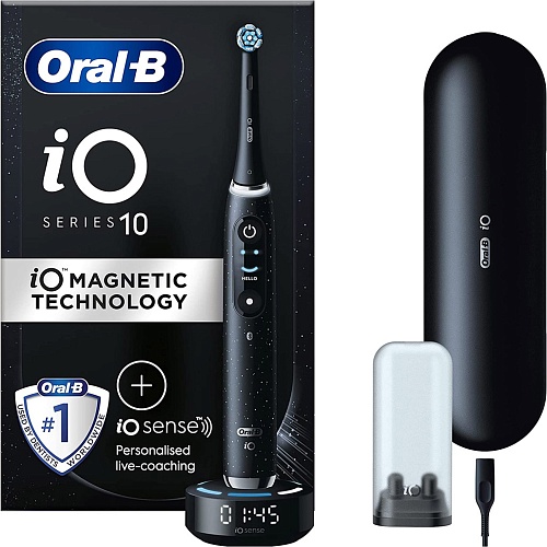 Електрична зубна щітка Oral-B iO Series 10 Cosmic Black - придбати в Дніпрі, Україні: ціна, характеристики | інтернет-магазин TOUCH