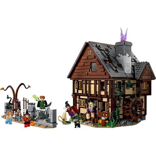 Конструктор LEGO Ideas Фокус-покус Диснея: Котедж сестер Сандерсон (21341) 