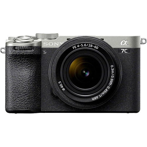 Беззеркальный фотоаппарат Sony Alpha A7C II Kit FE f/4-5.6 28-60mm Silver (ILCE7CM2LS) UA