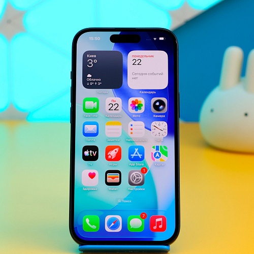 Смартфон Apple iPhone 15 128GB Black (MTP03) Б/У