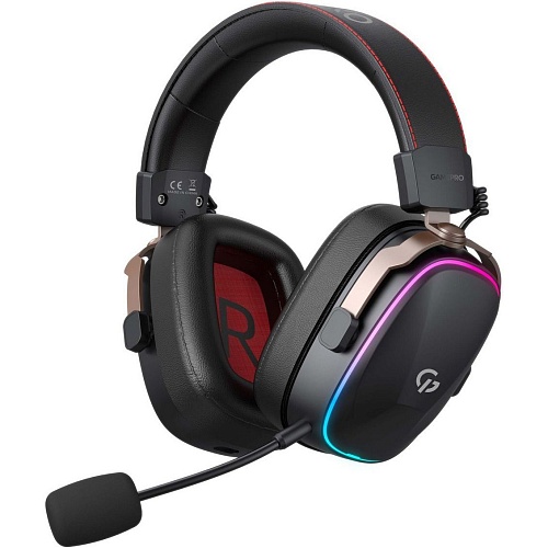 Игровые наушники GamePro Asgard Valkyria RGB Tri-mode Black (HSW249)