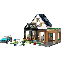 Конструктор LEGO City Семейный дом и электромобиль (60398) Конструктор LEGO City Семейный дом и электромобиль (60398)