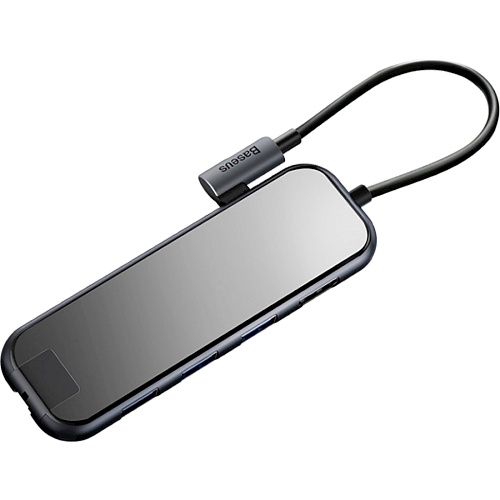 USB-хаб Baseus Mirror Series Multifunctional Hub Deep Gray (CAHUB-DZ0G)