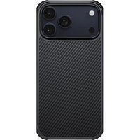 Чехол Pitaka Aramid ProGuard Case Twill 600D для Apple iPhone 17 Pro Black/Grey (KI1701MGP) Чехол Pitaka Aramid ProGuard Case Twill 600D для Apple iPhone 17 Pro Black/Grey (KI1701MGP)
