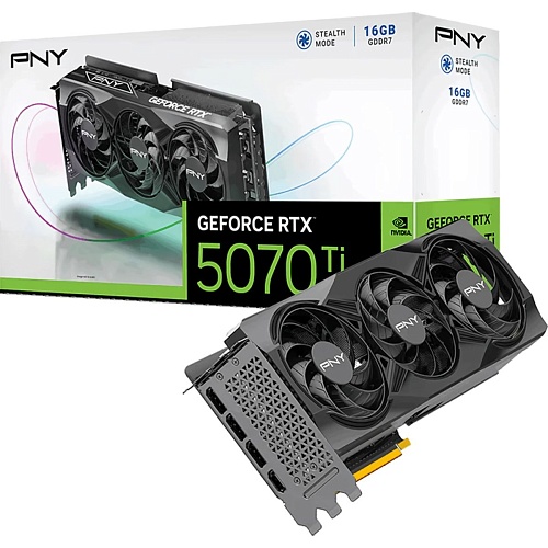 Видеокарта PNY GeForce RTX 5070 Ti 16GB (VCG5070T16TFXPB1) EU 