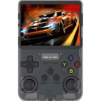 Ретро игровая приставка Data Frog R36s 15000 games in 1 Grey