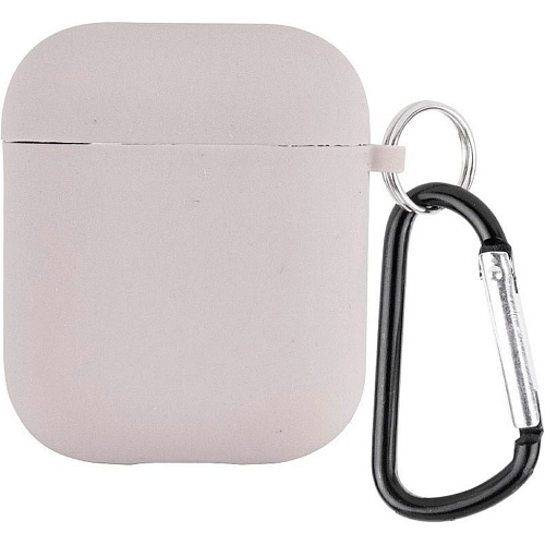 Чохол Silicone Case + Carabine для Apple AirPods Stone - придбати в Дніпрі, Україні: ціна, характеристики | інтернет-магазин TOUCH