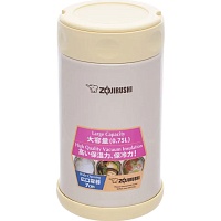 Харчовий термоконтейнер Zojirushi SW-FCE75YP 750 мл Beige - придбати в Дніпрі, Україні: ціна, характеристики | інтернет-магазин TOUCH